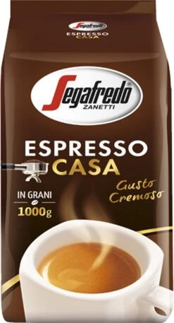 Segafredo Espresso Casa Koffiebonen - 8 X 1 Kg -Koffie Verkoop 648x1200