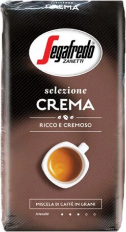Segafredo Selezione Crema Koffiebonen - 8 X 1 Kg -Koffie Verkoop 654x1200