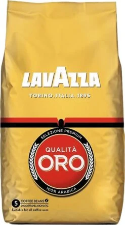 Lavazza Qualita Oro Koffiebonen -1 X 1 Kg -Koffie Verkoop 670x1200