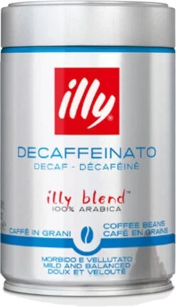Illy Cafeïnevrij Koffiebonen - 250 Gram -Koffie Verkoop 690x1200