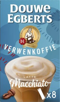Douwe Egberts Verwenkoffie Latte Macchiato Oploskoffie - 5 X 8 Zakjes -Koffie Verkoop 713x1200 6