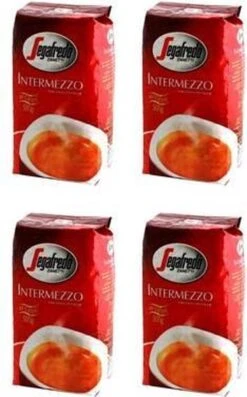 Segafredo Intermezzo Koffiebonen - 4 X 1 Kg -Koffie Verkoop 746x1200