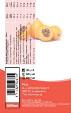 Fitcy | Koffiesiroop | Amaretto | Barista Syrup | Zero | Vegan | Vetvrij | Suikervrij | Keto-vriendelijk | Koffie | Siroop | MET DOSEERPOMP | 1L -Koffie Verkoop 757x1200