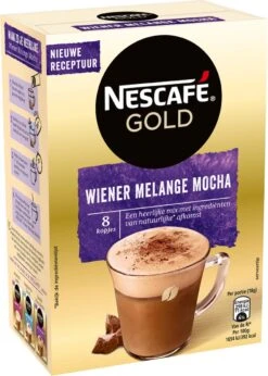 Nescafé Gold Wiener Melange Mocha Oploskoffie - 6 Doosjes à 8 Zakjes 9 Nescafé Gold Wiener Melange Mocha Oploskoffie - 6 Doosjes à 8 Zakjes -Koffie Verkoop 856x1200