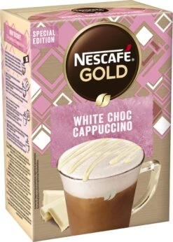 NESCAFE GOLD White Choc Cappuccino 6 Doosjes à 8 Zakjes 5 NESCAFE GOLD White Choc Cappuccino 6 Doosjes à 8 Zakjes -Koffie Verkoop 857x1200