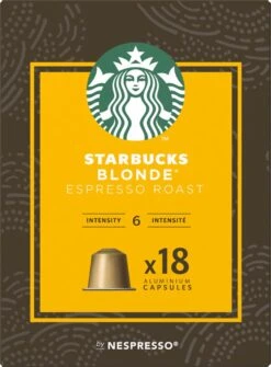 Starbucks By Nespresso Capsules Blonde Espresso Roast - 7 Doosjes à 18 Koffiecups -Koffie Verkoop 884x1200 1
