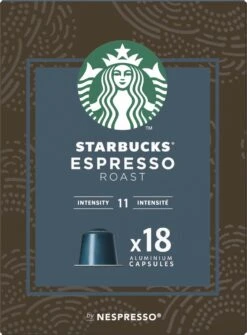 Starbucks By Nespresso Capsules Espresso Roast - 7 Doosjes à 18 Koffiecups -Koffie Verkoop 884x1200