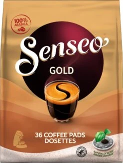 Senseo Gold Koffiepads - 5/9 Intensiteit - 10 X 36 Pads -Koffie Verkoop 910x1200