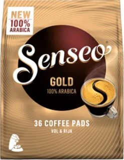 Senseo Gold Koffiepads - 5/9 Intensiteit - 10 X 36 Pads -Koffie Verkoop 925x1200