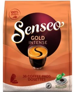 Senseo Gold Intense Koffiepads - 7/9 Intensiteit - 4 X 36 Pads 14 Senseo Gold Intense Koffiepads - 7/9 Intensiteit - 4 X 36 Pads -Koffie Verkoop 966x1200