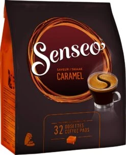 Senseo Caramel Koffiepads - 2/9 Intensiteit - 10 X 32 Pads -Koffie Verkoop 973x1200 1